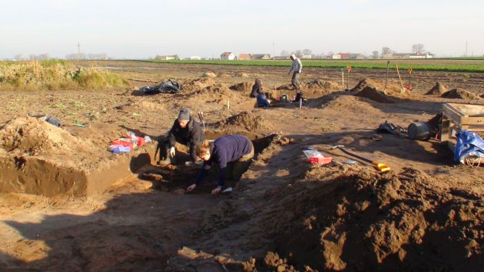 Excavation in the area of Gąski and Wierzbiczany. Photo by M. Rudnicki
