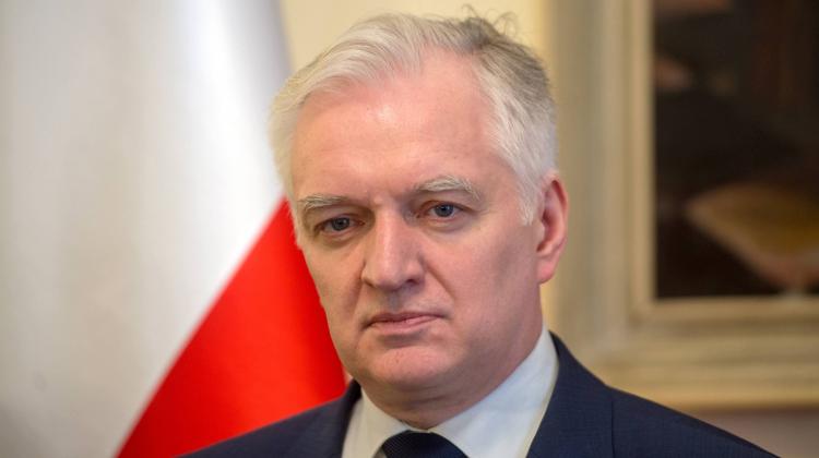 Wicepremier, minister nauki i szkolnictwa wyższego Jarosław Gowin. Fot. PAP/Grzegorz Michałowski 21.03.2018