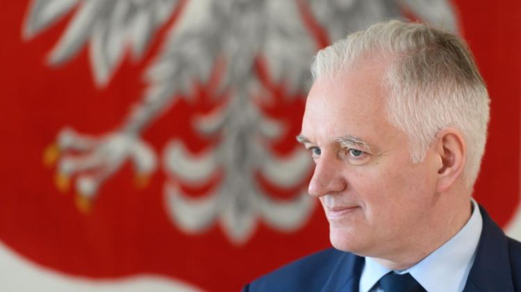 Wicepremier, minister nauki i szkolnictwa wyższego Jarosław Gowin. Fot. PAP/Jakub Kaczmarczyk 18.04.2018