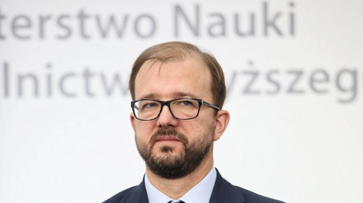 Sekretarz stanu w MNiSW dr Piotr Dardziński. Fot. PAP/Leszek Szymański  05.12.2018