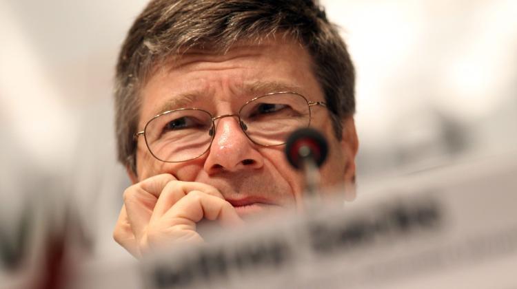 Na zdjęciu prof. Jeffrey Sachs. Fot. EPA/ DENNIS M. SABANGAN 03.05.2012 
