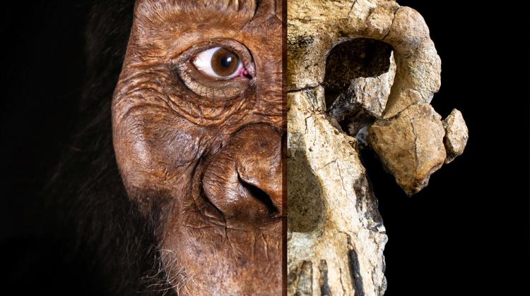  Australopithecus anamensis  Źródło: John Gurche / Jennifer Taylor / Cleveland Museum of Natural History