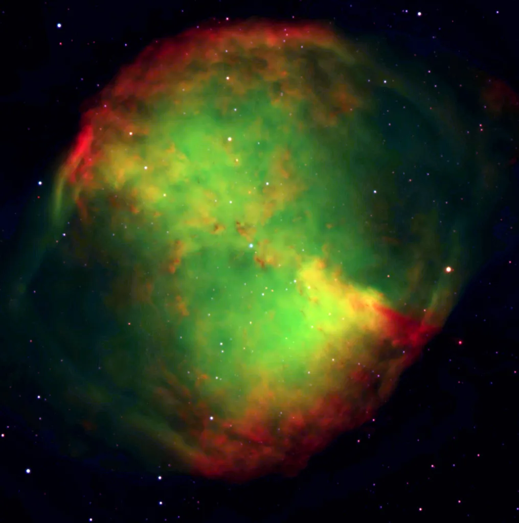 Mgławica Hantle, zdjęcie z Very Large Telescope  ESO - http://www.eso.org/public/images/eso9846a/   