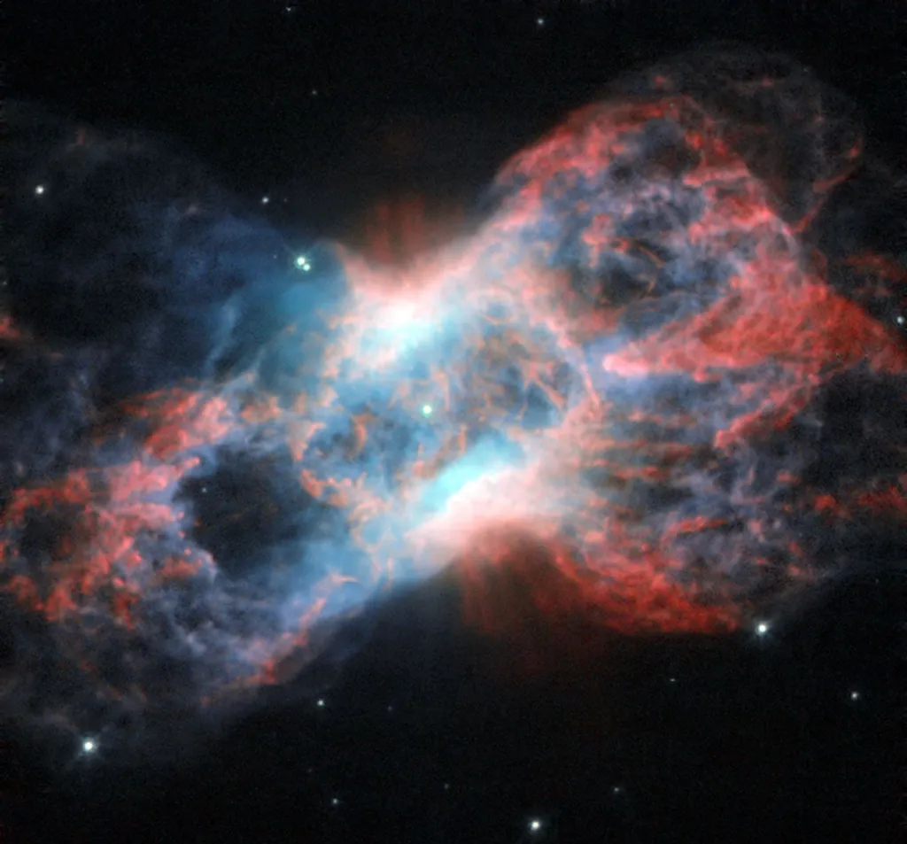 Mgławica planetarna NGC 7026 (HST)  ESA/Hubble & NASA Acknowledgement: Linda Morgan-O'Connor - http://www.spacetelescope.org/images/potw1222a/