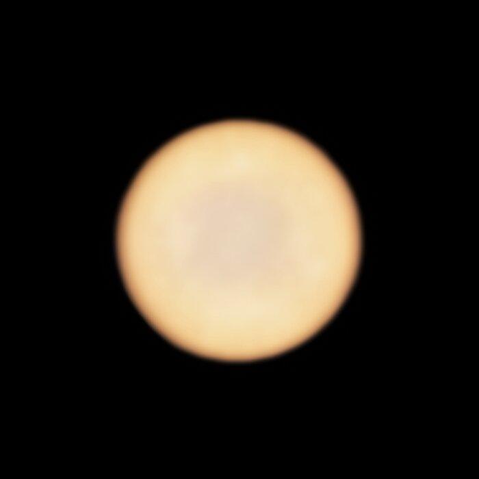 Nowy obraz Wenus z Atacama Large Millimeter/submillimeter Array (ALMA). Źródło:  ALMA (ESO/NAOJ/NRAO), Greaves et al.
