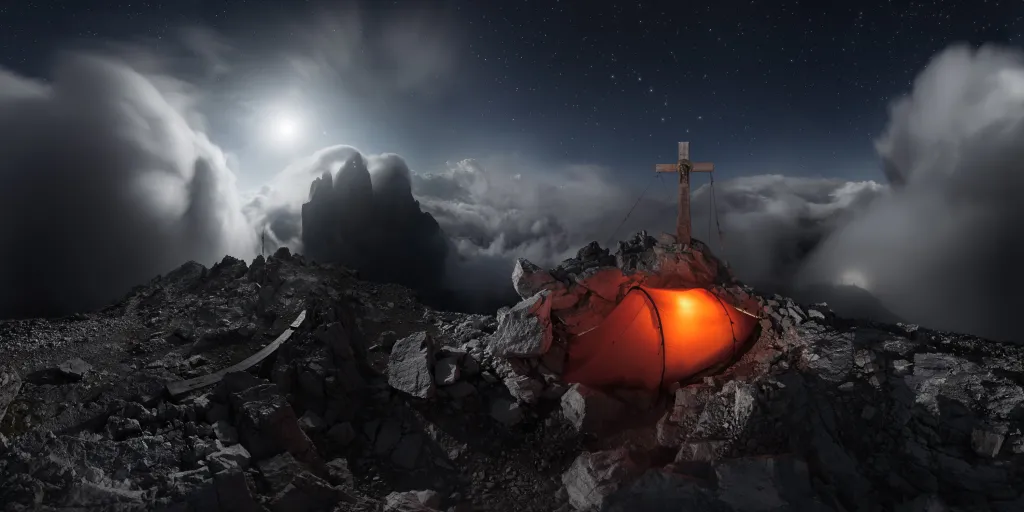 Fot.:  Alessandro Cantarelli; "Lavaredo's gloria" 