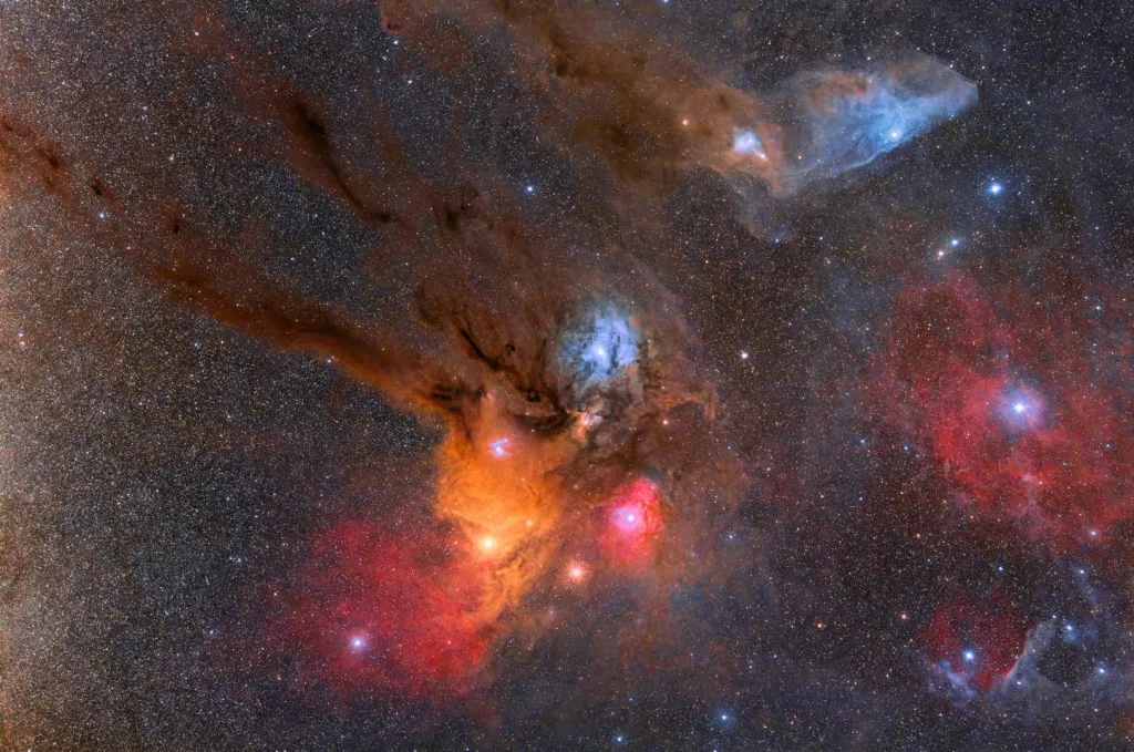 Mgławica Rho Ophiuchi. Ireneusz Nowak (Polska/Poland)