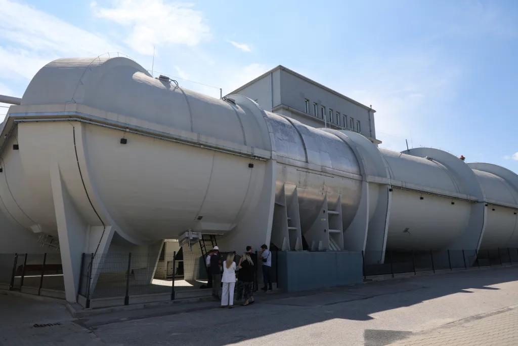 Warszawa, 29.07.2026. Uroczyste uruchomienie zmodernizowanego tunelu aerodynamicznego T-3 w Łukasiewicz – Instytucie Lotnictwa w Warszawie, 29 bm. (mr) PAP/Paweł Supernak