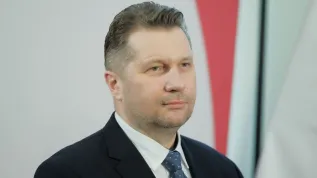 17.02.2022. Minister edukacji i nauki Przemysław Czarnek. PAP/Mateusz Marek