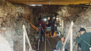 Interdisciplinary scientific research aimed at saving the catacombs of the Eastern Orthodox Monastery of the Annunciation of the Blessed Virgin Mary in Supraśl. Credit: University of Białystok