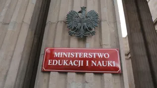 Warszawa, 26.04.2023. Siedziba Ministerstwa Edukacji i Nauki w Warszawie. Fot. PAP/Albert Zawada