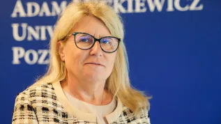 18.09.2023. Rektor UAM prof. Bogumiła Kaniewska. PAP/Marek Zakrzewski