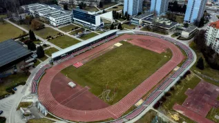 11.03.2021. Kampus Akademii Wychowania Fizycznego im. Bronisława Czecha w Krakowie. PAP/Łukasz Gągulski