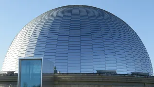 28.12.2023. Planetarium Śląskiego Parku Nauki w Chorzowie. PAP/Zbigniew Meissner
