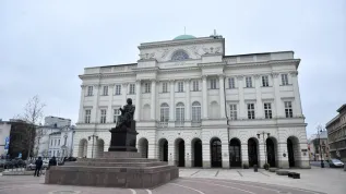 Pałac Staszica w Warszawie, siedziba Polskiej Akademii Nauk (jm) PAP/Radek Pietruszka