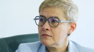 21.03.2025. Podsekretarz stanu w MNiSW Maria Mrówczyńska. PAP/Rafał Guz
