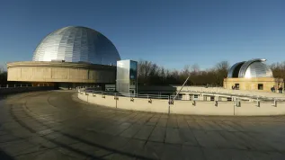 28.12.2023. Planetarium Śląskiego Parku Nauki w Chorzowie. PAP/Zbigniew Meissner