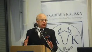 Rektor Andrzej Wojtyła (mr) PAP/Tomasz Wojtasik