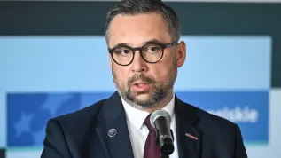 25.08.2026. Minister nauki i szkolnictwa wyższego Marcin Kulasek. PAP/Radek Pietruszka