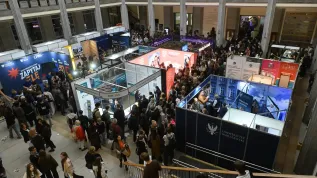 Warszawa, 24.09.2026. Otwarcie Warszawskiego Salonu Edukacyjnego Perspektywy 2026, 24 bm. w Auli Głównej Szkoły Głównej Handlowej w Warszawie. (mr) PAP/Piotr Nowak