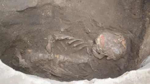 Jeden z grobów sprzed ok. 8 tys. lat. Fot. Çatalhöyük Research Project 