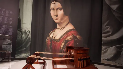 Wystawa "Leonardo da Vinci - Energia Umysłu" zaprezentowana w EC1 w Łodzi. Fot. PAP/Grzegorz Michałowski 23.11.2017