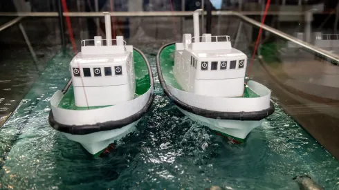 Nowa część ekspozycji Centrum Nauki i Techniki EC1, w której znalazły się: między innymi izba druida, pracownia alchemika, maszyny mechaniczne, tunel aerodynamiczny czy labirynt szalonego naukowca. Fot. PAP/Grzegorz Michałowski 17.01.2019