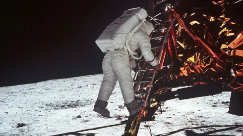 Misja Apollo 11. Lądowanie na Księżycu. Źródło:NASA/EPA/EFE/PAP