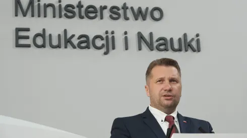 07.07.2021. Minister edukacji i nauki Przemysław Czarnek. PAP/Mateusz Marek