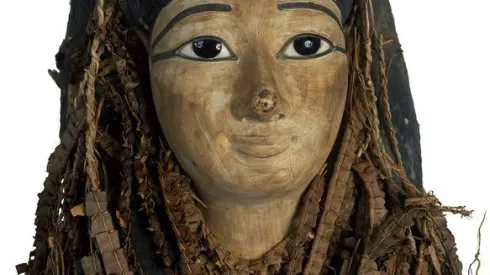 Maska faraona Amenhotepa I, źródło: S. Saleem i Z. Hawass