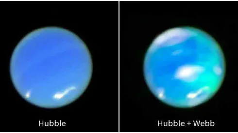 26.03.2025  EPA/NASA, ESA, CSA, STScI, Heidi Hammel (AURA), Henrik Melin