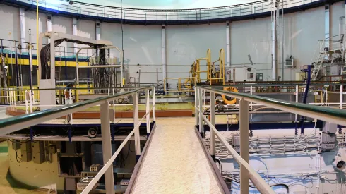 Otwock-Świerk, 23.04.2019. Reaktor Maria w Narodowym Centrum Badań Jądrowych. PAP/Piotr Nowak