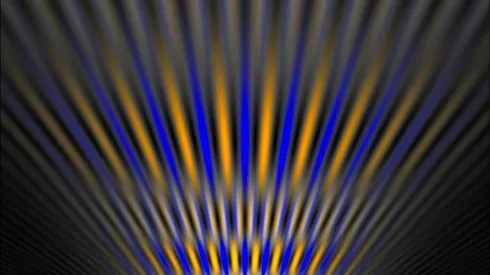 Detekcja czasowych superpozycji z użyciem czasowego dywanu Talbota  (wizualizacja: Mateusz Ogrodnik, Uniwersytet Warszawski).