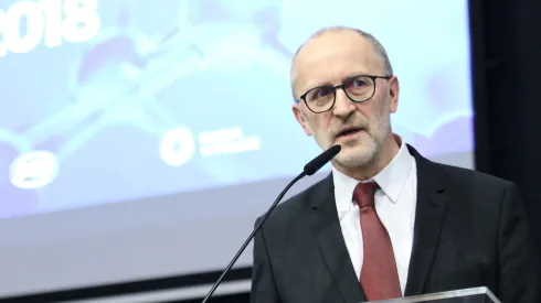 07.01.2019. Dziennikarz PAP Zbigniew Wojtasiński. PAP/Leszek Szymański