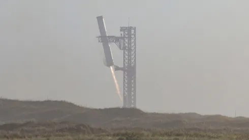 Należąca do SpaceX rakieta Starship w bazie Boca Chica, Texas, USA EPA/MICHAEL GONZALEZ, dostawca: PAP/EPA