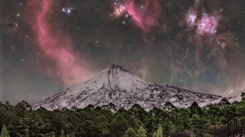 Zdjęcie wykonane w grudniu zeszłego roku w parku narodowym Teide na hiszpańskiej wyspie Teneryfa. Fot. Marcin Rosadziński