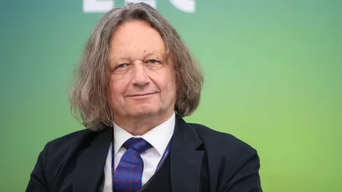 22.04.2026. Rektor Uniwersytetu Śląskiego w Katowicach prof. Ryszard Koziołek. PAP/Jarek Praszkiewicz