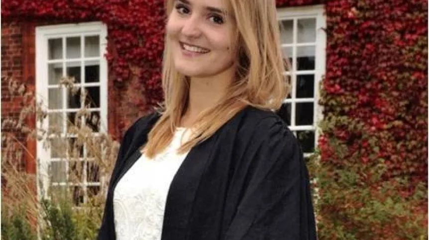 Aleksandra Pędraszewska Źródło: Materiały z konkursu Undergraduate of the Year