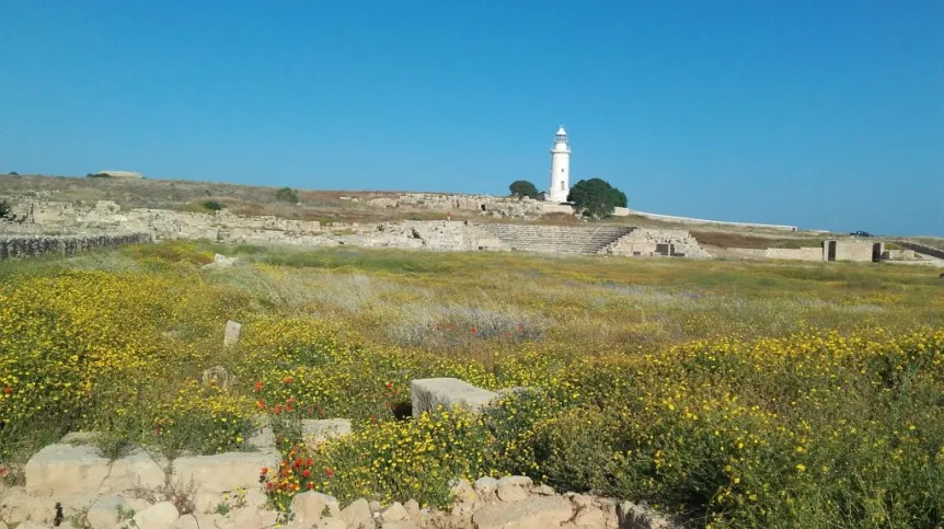 Agora w Pafos podczas kampanii studyjnej, fot. E. Papuci-Władyka