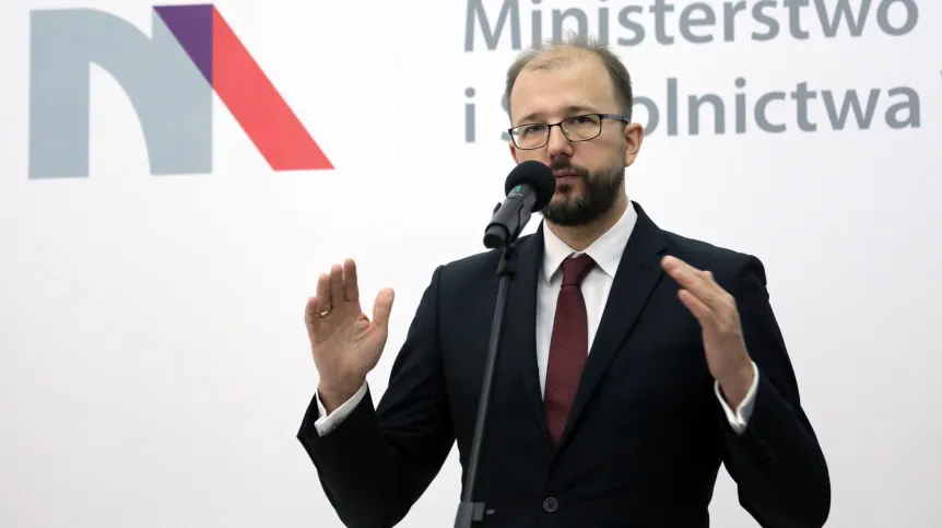 Podsekretarz stanu w MNiSW Piotr Dardziński. Fot. PAP/Tomasz Gzell 10.01.2018