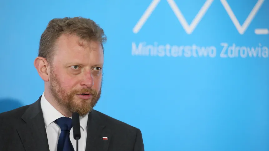 Warszawa, 31.07.2018. Minister zdrowia Łukasz Szumowski podczas konferencji prasowej dotyczącej programu "Wspólnie dla zdrowia", w Warszawie. PAP/Leszek Szymański