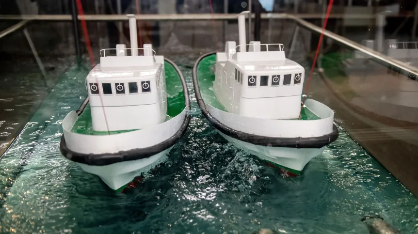 Nowa część ekspozycji Centrum Nauki i Techniki EC1, w której znalazły się: między innymi izba druida, pracownia alchemika, maszyny mechaniczne, tunel aerodynamiczny czy labirynt szalonego naukowca. Fot. PAP/Grzegorz Michałowski 17.01.2019