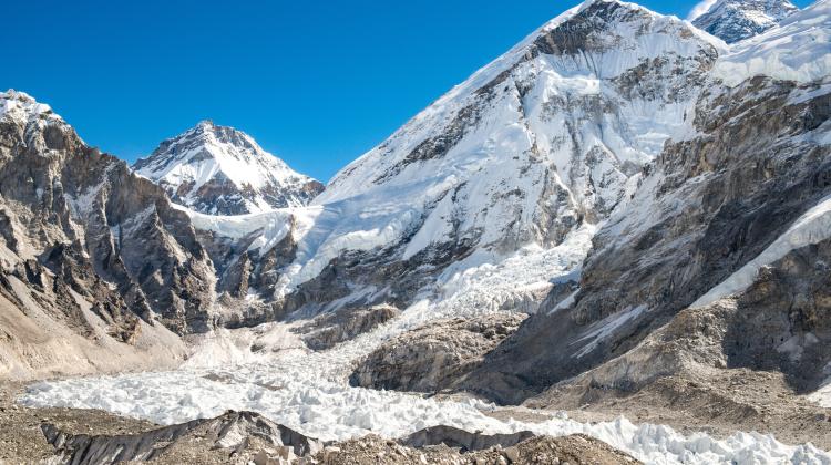 Himalajski lodowiec Khumbu, Fotolia
