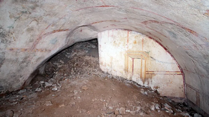 Fot. EPA/FFICIO STAMPA PARCO ARCHEOLOGICO DEL COLOSSEO 08.05.2019