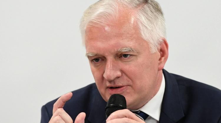 Wicepremier, minister nauki i szkolnictwa wyższego Jarosław Gowin. Fot. PAP/Adam Warżawa 19.06.2019 