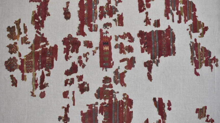 Kilim - po konserwacji. Fot. B. Czaja, dzięki uprzejmości Muzeum Narodowego w Sudanie