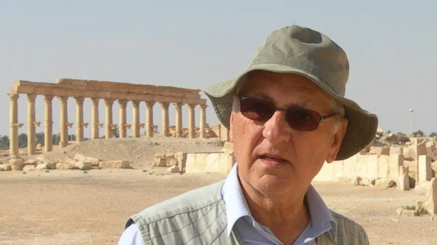 Prof. Michał Gawlikowski. Fot. Archiwum CAŚ UW