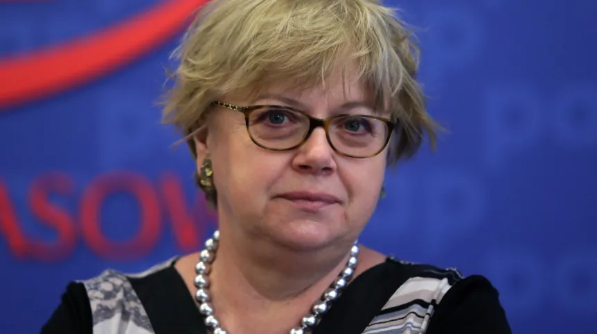 Prof. dr hab. n. med. Magdalena Marczyńska. Fot. PAP/Tomasz Gzell
