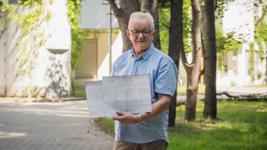Prof. Andrzej Górniak. Fot.Piotr Duniewski (UwB).