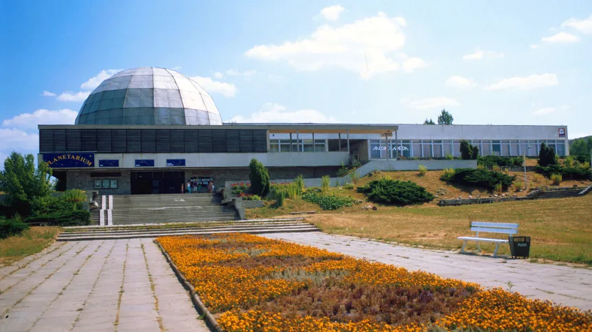 Fot. arch. Olsztyn, 25.02.2005 r. Olsztyńskie Planetarium. PAP/Monika Kaczyńska